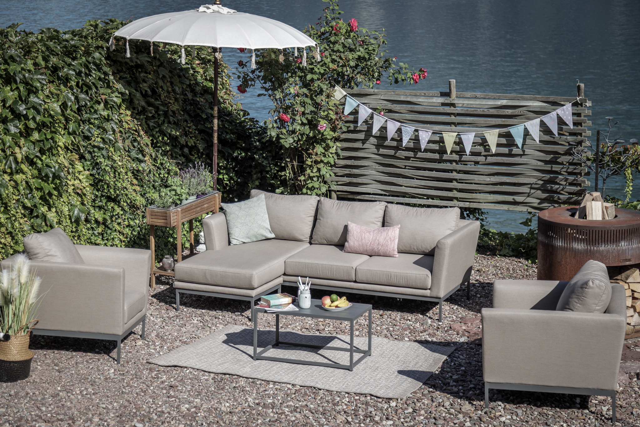 Garten Lounge Sandbraun Garten Lounge Sandbraun