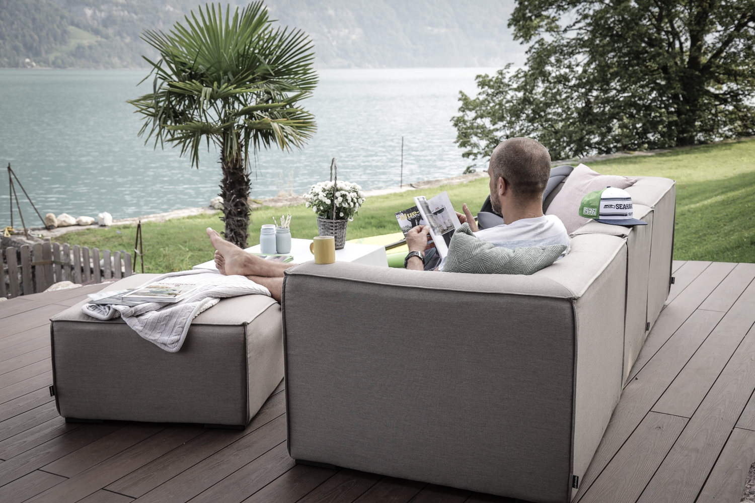 Wetterfeste Sunbrella Gartenlounges Wetterfeste Sunbrella Gartenlounges