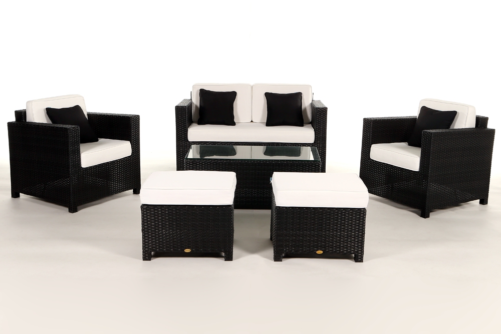Polsterbezug für Rattan Lounge Diamond beige