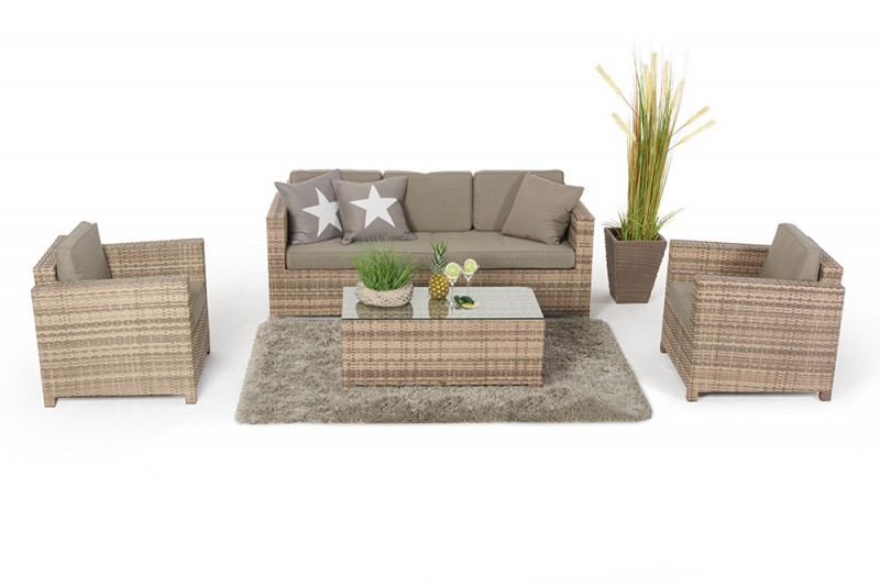 Lounge Set Summertime 3er Sofa