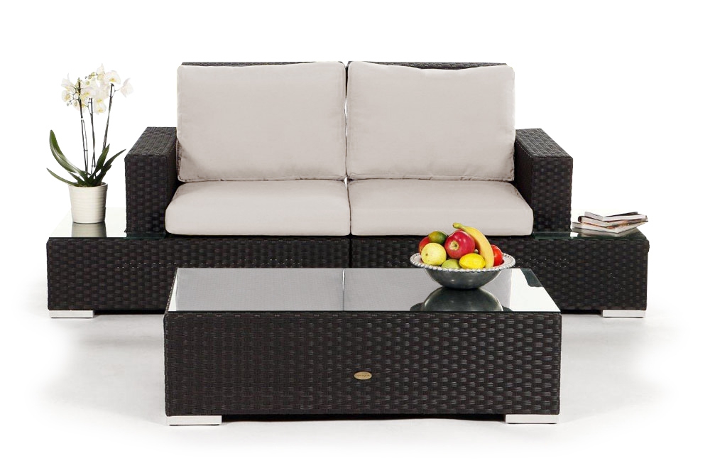 Rattan Gartenmöbel Mojo Lounge Überzug gelb