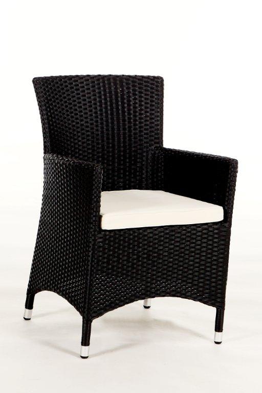 Polsterbezug für Rattan Stuhl Victoria beige