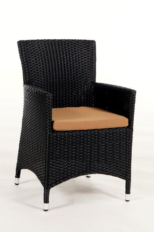 Polsterbezug für Rattan Stuhl Victoria caramel