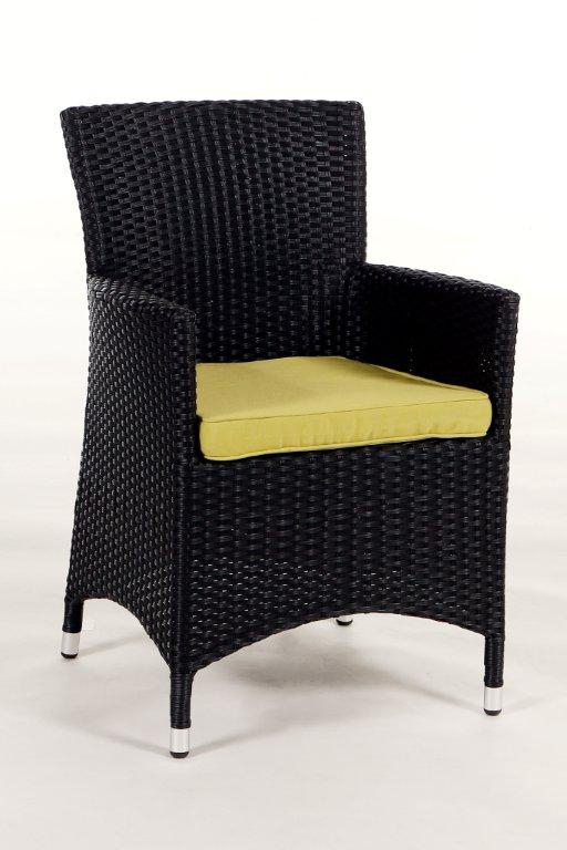 Polsterbezug für Rattan Stuhl Victoria lime