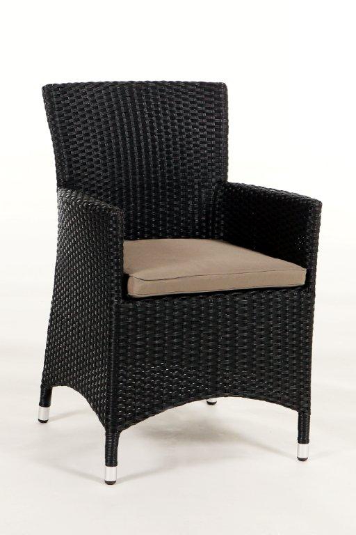 Polsterbezug für Rattan Stuhl Victoria sand brown