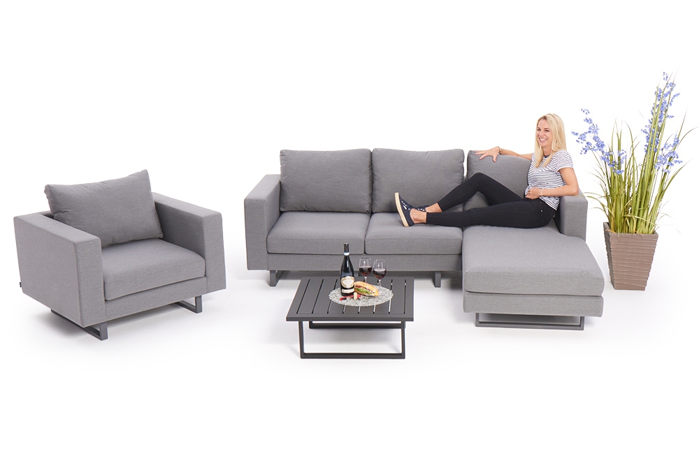 outdoor lounge atlantis mit tisch und sessel