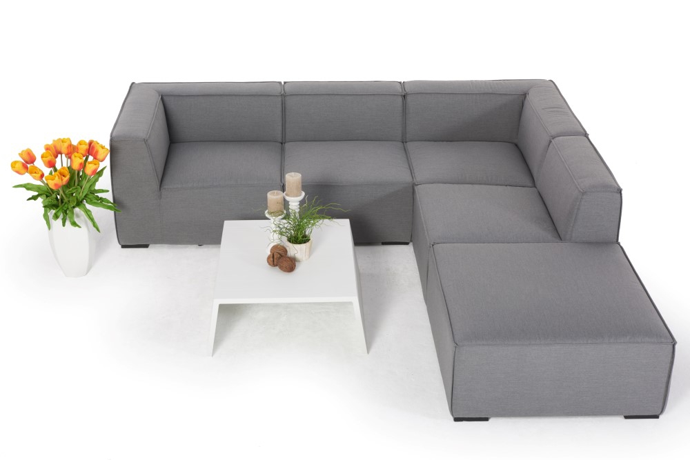 outdoorstoff sunbrella sunibel lounge grau