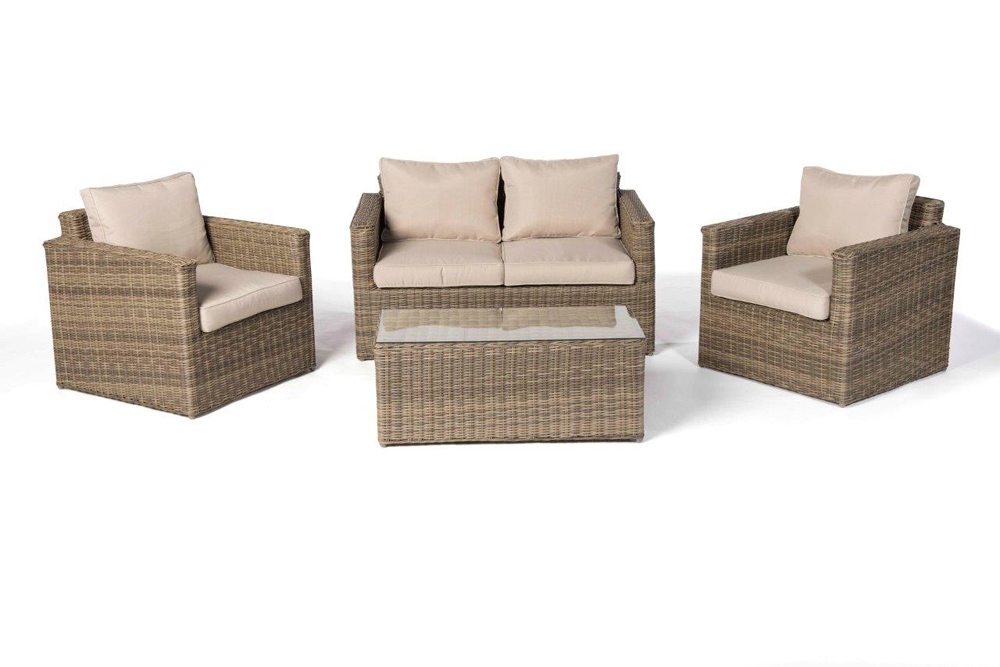 Medina Rattan Lounge natural round