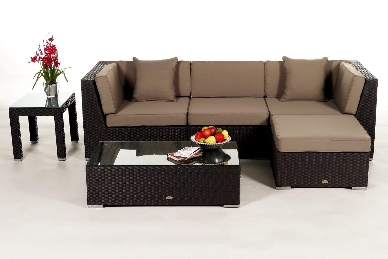 Rattan Lounge San Miguelito: Überzug Sandbraun