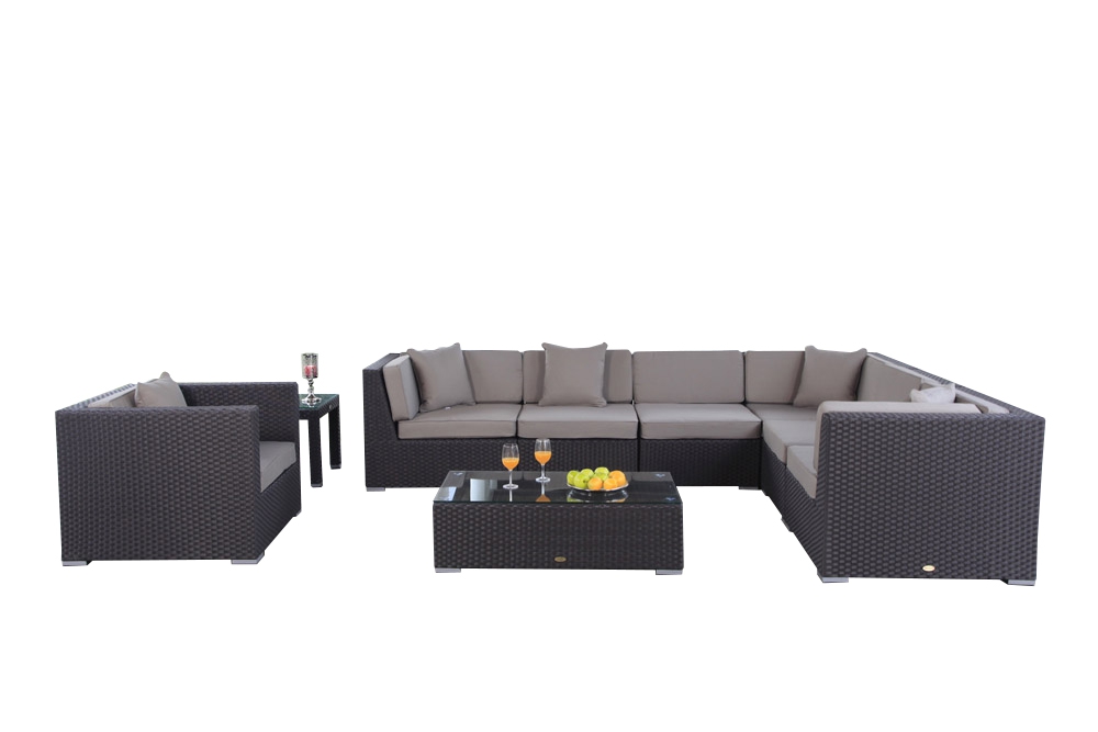 Rattan Lounge Mojo braun