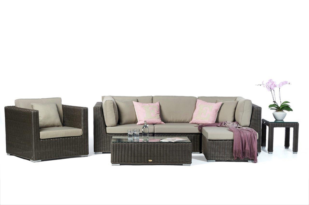 Rattan Gartenmöbel: Marrakesch Special Lounge braun