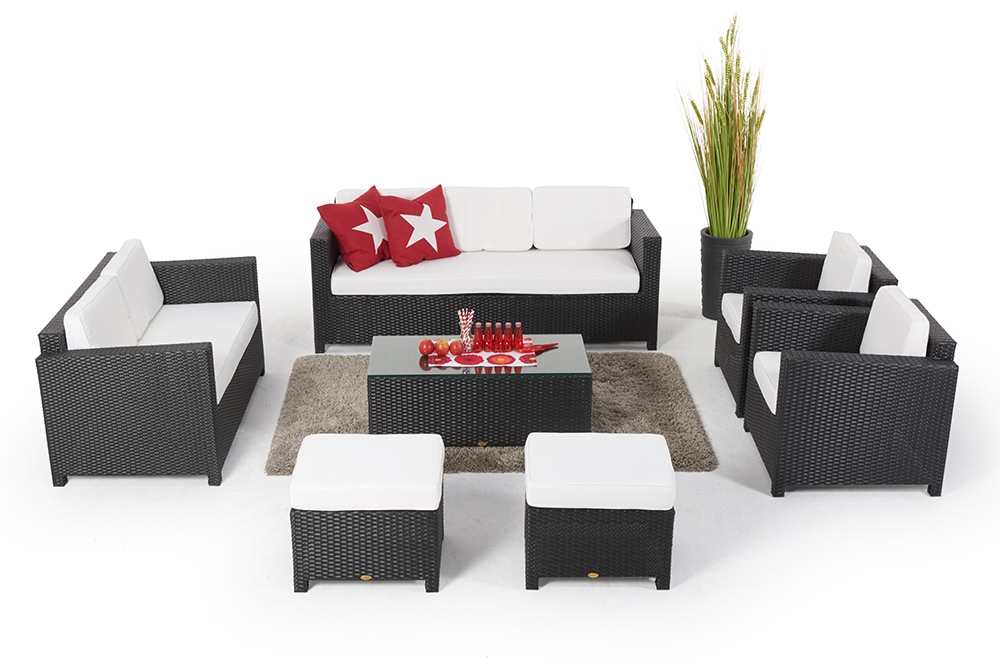 rattanmoebel momoko lounge special schwarz