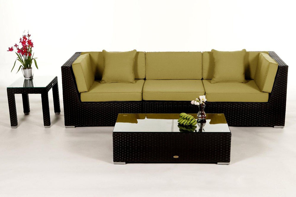 Überzug lime für Las Lomas Rattan Gartenmöbel