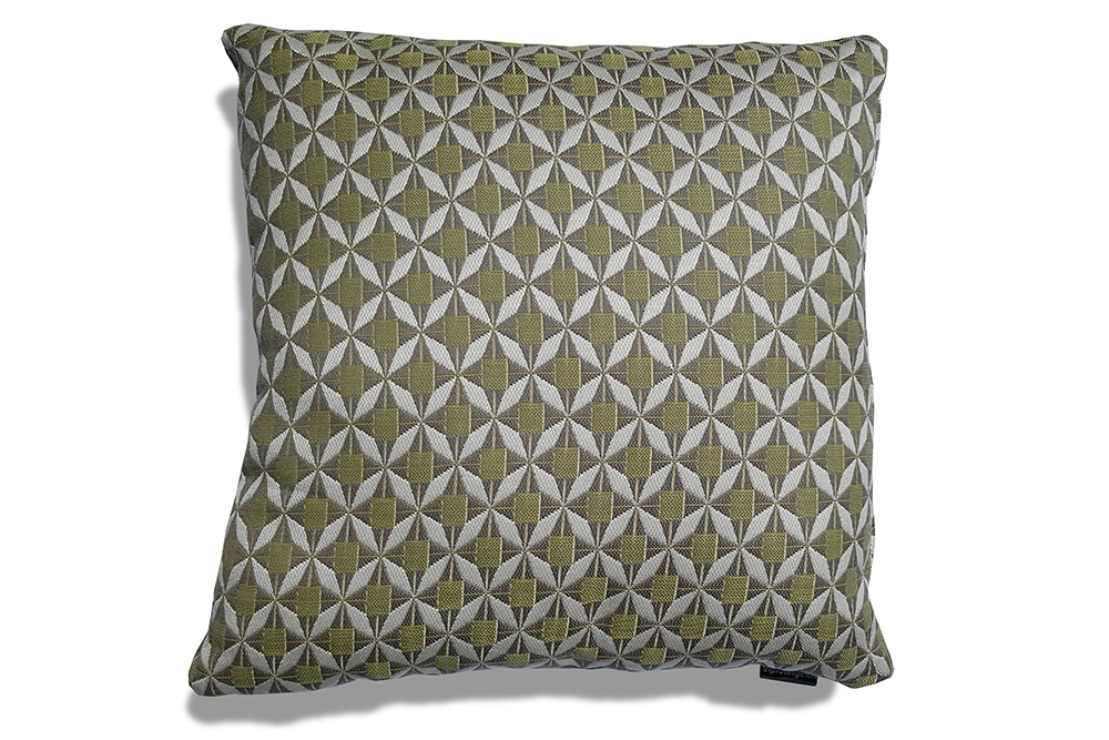 Wetterfeste Dekokissen Mosaic lime