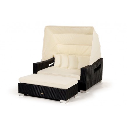 Enjoy Rattan Bank mit Polster