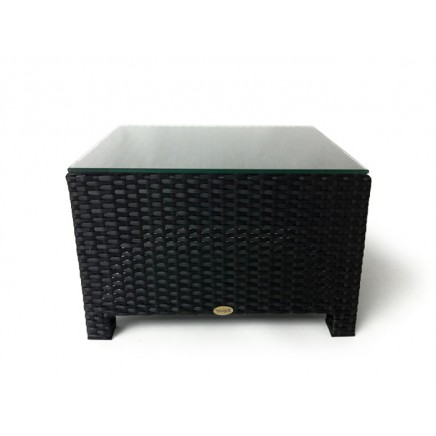 Rattan Lounge Diamond 2 Glasplatten für Hocker