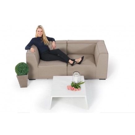 Garten Lounge Jasper sandbraun