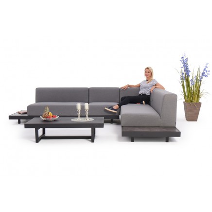 Outdoor Möbel Caipi Lounge wetterfest grau