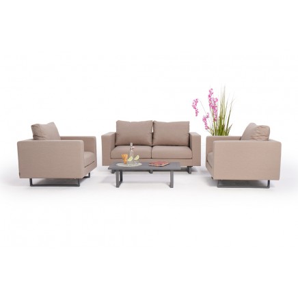 Branson Outdoor Lounge Sofa sandbraun
