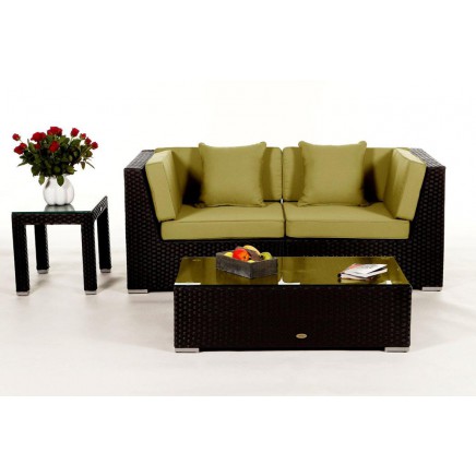 Polsterbezug Colon Rattan Lounge lime