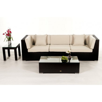 Rattanmöbel Polsterbezug Las Lomas beige