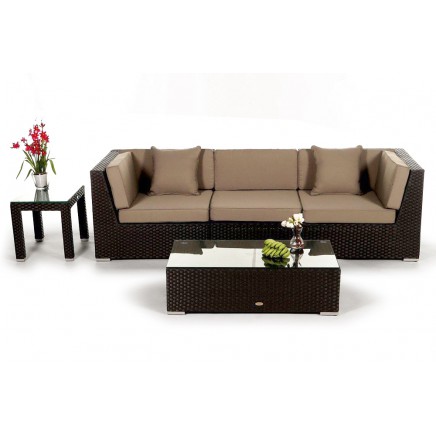 Las Lomas Garten Lounge braun