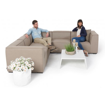 Eduard Outdoor Textil Lounge sandbraun