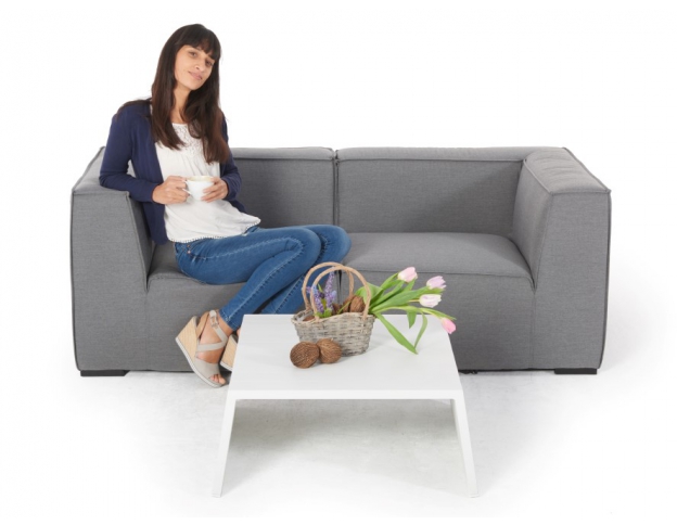jasper outdoor stoff lounge grau