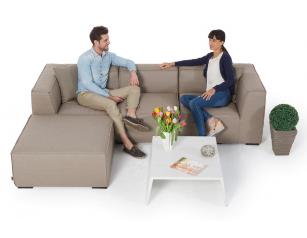 loungemoebel sunbrella material mira gartenmoebel sandbraun