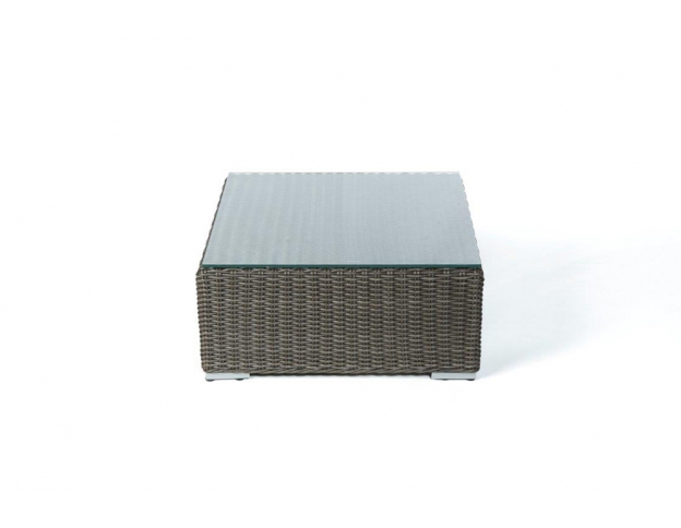 Rattan Lounge Allegra, Glasplatte für Hocker