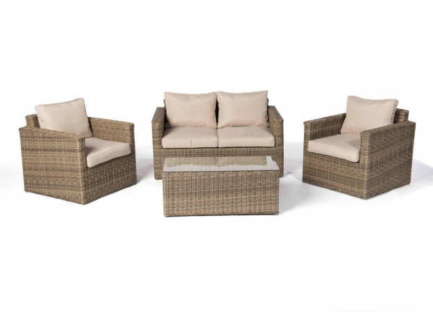 Medina Rattan Lounge natural round