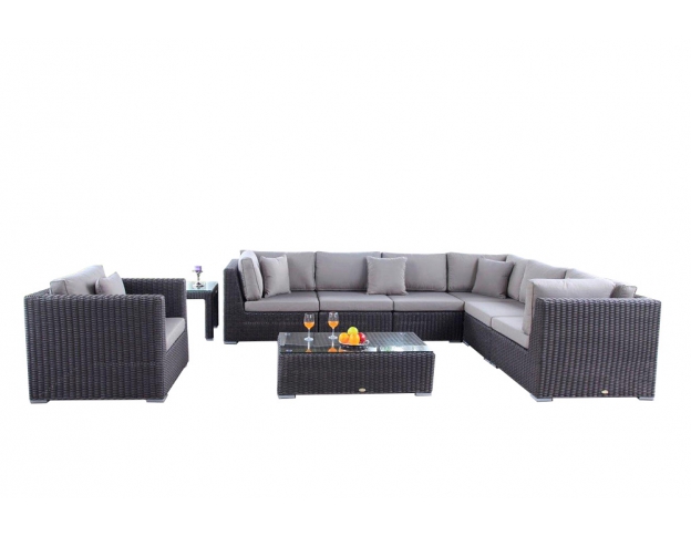Rattan Lounge Allegra Special brown