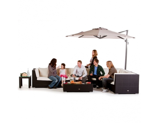 Grosse Rattan Lounge Panama