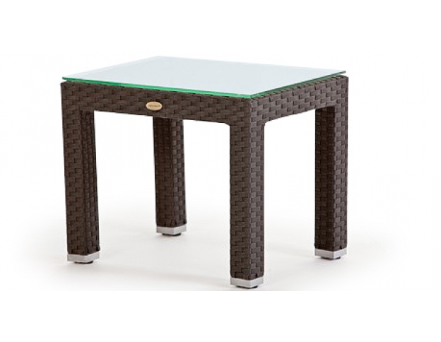 Seitentisch Panama Rattan Lounge braun