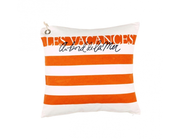 Rattan Lounge Special Edition orange/weiss