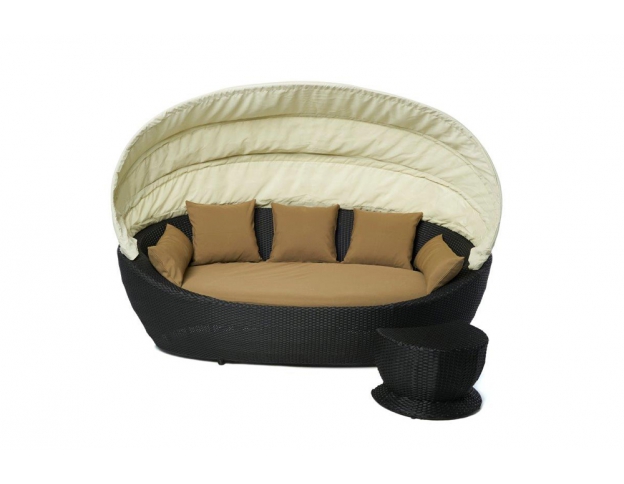 Polsterbezug Sandbraun für Rattan Lounge Summerdream 