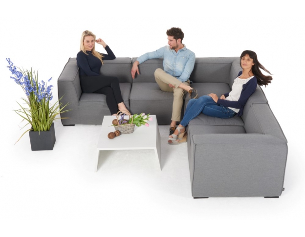Textilen Sunbrella gartenmoebel eduard lounge grau