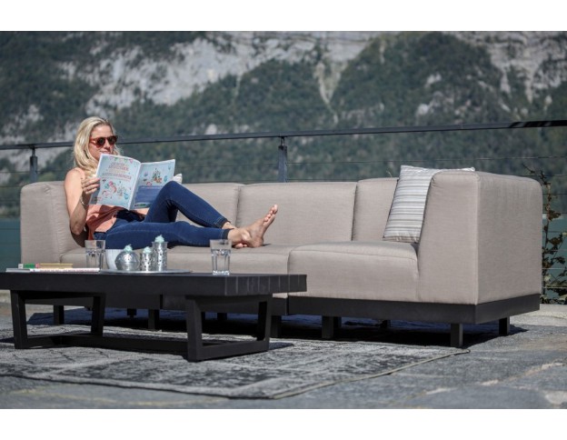 Gartenlounge wetterfest 3-sitzer