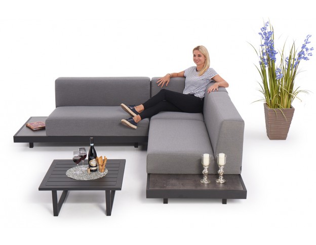 gartenmöbel ecklounge Mantra grau