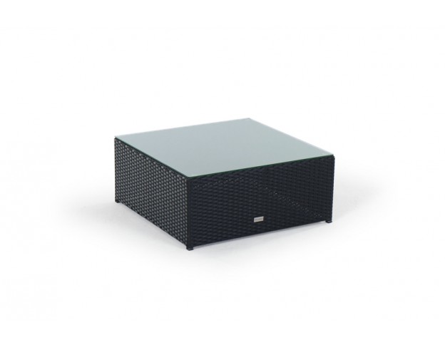 Glasplatte für Rattan Hocker der Santa Cruz Lounge