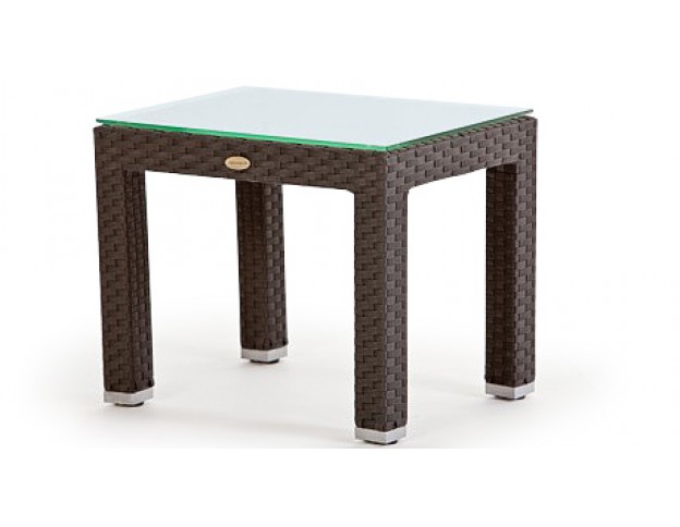 Seitentisch Panama Rattan Lounge braun