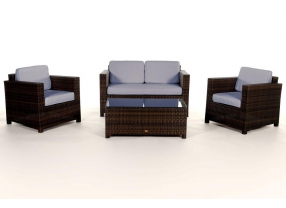 Rattan Lounge Summertime braun