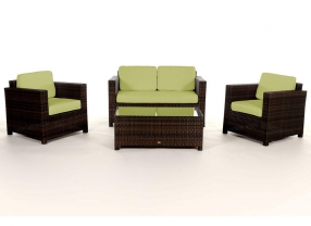 Rattan Lounge Summertime braun