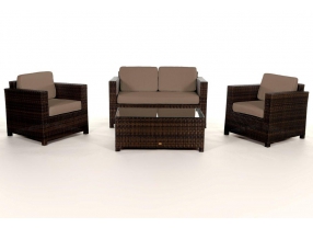 Rattan Lounge Summertime braun