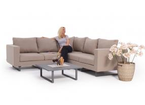 allwetter ecklounge yamdena sandbraun
