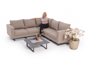 allwetter ecklounge yamdena sandbraun