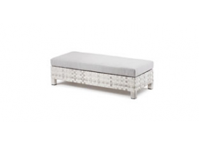 Rattan Liege Binz weiss