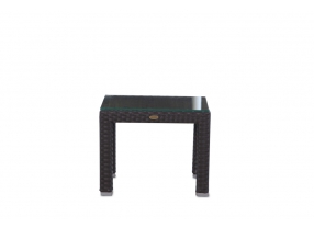 Rattan Lounge Bao schwarz