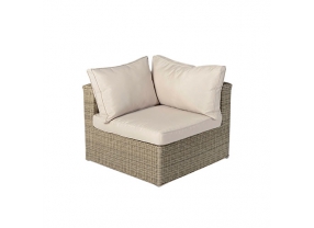 Rattan Lounge Biarritz natural round