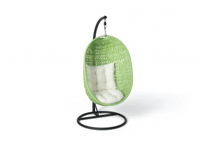 Rattan Hanging Chair grün